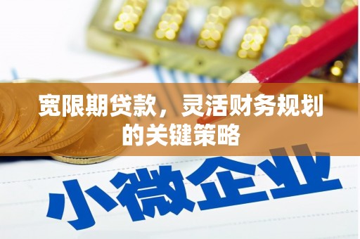 横山宽限期贷款，灵活财务规划的关键策略