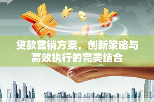 横山贷款营销方案，创新策略与高效执行的完美结合