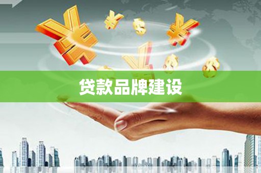 横山贷款品牌建设