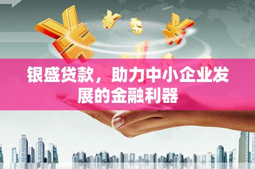 横山银盛贷款，助力中小企业发展的金融利器
