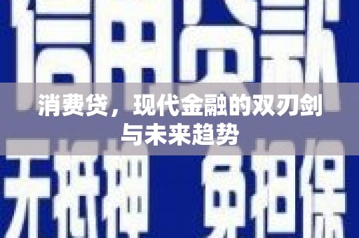 横山消费贷，现代金融的双刃剑与未来趋势