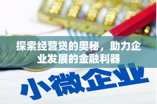 横山探索经营贷的奥秘，助力企业发展的金融利器