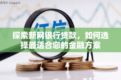 横山探索新网银行贷款，如何选择最适合您的金融方案