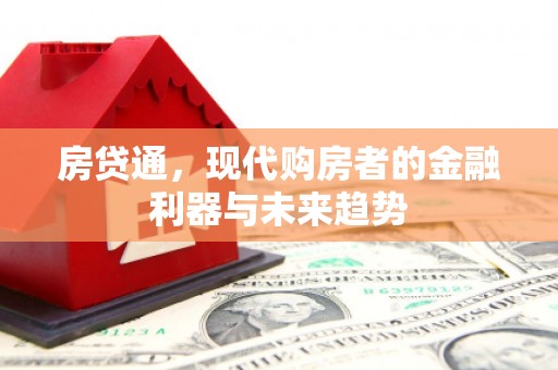横山房贷通，现代购房者的金融利器与未来趋势