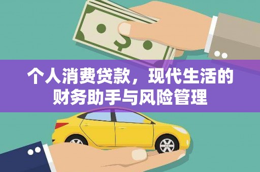 横山个人消费贷款，现代生活的财务助手与风险管理
