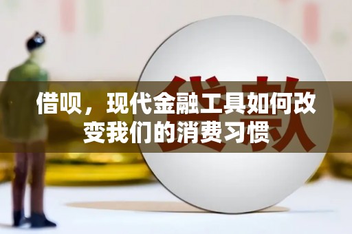 横山借呗，现代金融工具如何改变我们的消费习惯