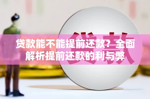 横山贷款能不能提前还款？全面解析提前还款的利与弊