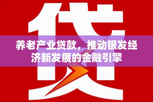 横山养老产业贷款，推动银发经济新发展的金融引擎
