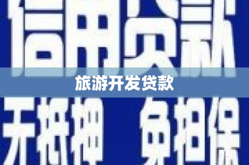 横山旅游开发贷款