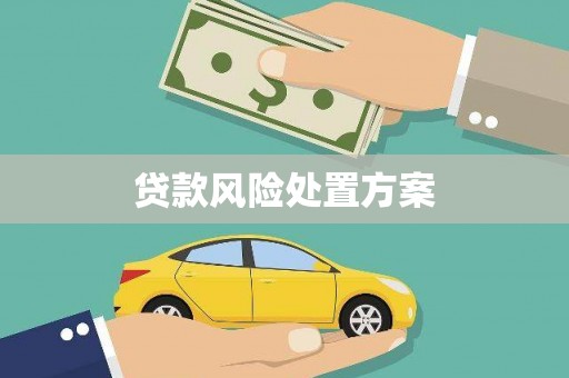 横山贷款风险处置方案