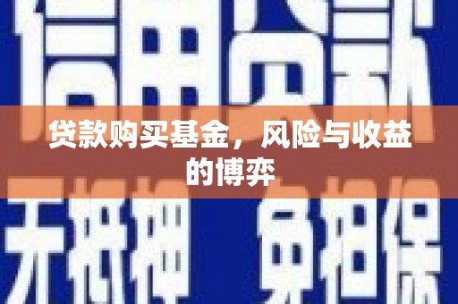 横山贷款购买基金，风险与收益的博弈