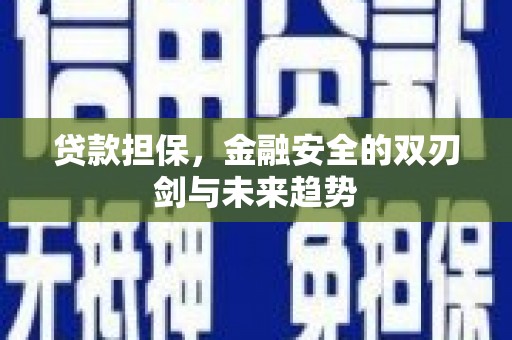 横山贷款担保，金融安全的双刃剑与未来趋势