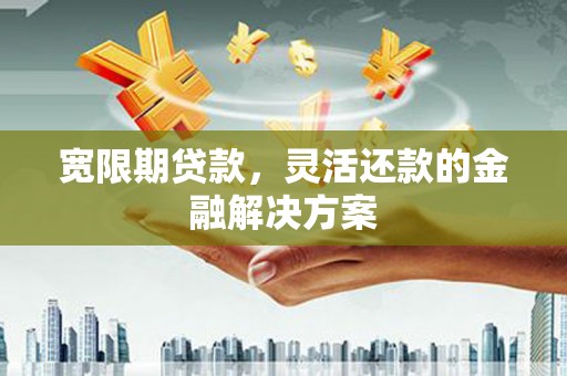 横山宽限期贷款，灵活还款的金融解决方案