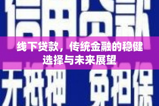 横山线下贷款，传统金融的稳健选择与未来展望