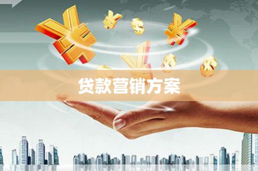 横山贷款营销方案