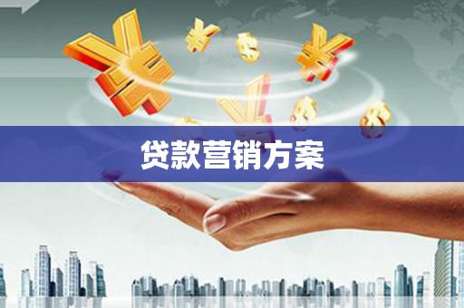 横山贷款营销方案