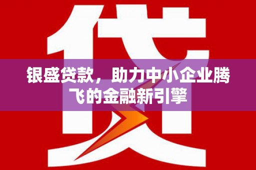横山银盛贷款，助力中小企业腾飞的金融新引擎