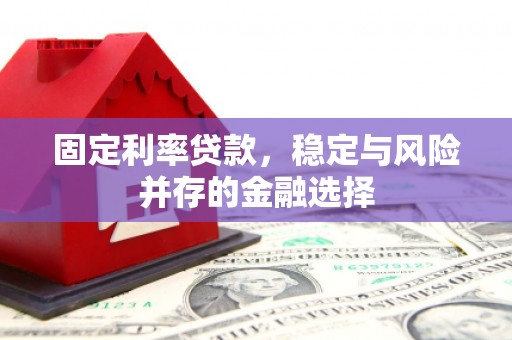 横山固定利率贷款，稳定与风险并存的金融选择