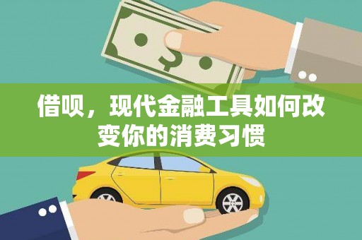 横山借呗，现代金融工具如何改变你的消费习惯