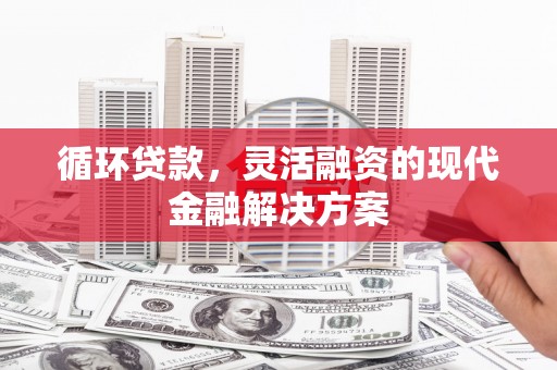 横山循环贷款，灵活融资的现代金融解决方案