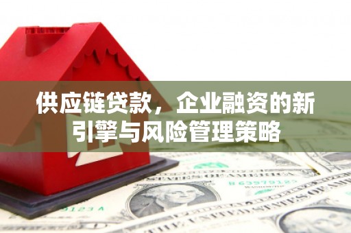 横山供应链贷款，企业融资的新引擎与风险管理策略