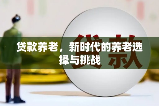 横山贷款养老，新时代的养老选择与挑战