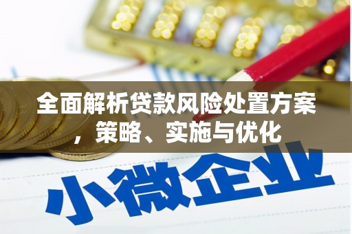 横山全面解析贷款风险处置方案，策略、实施与优化